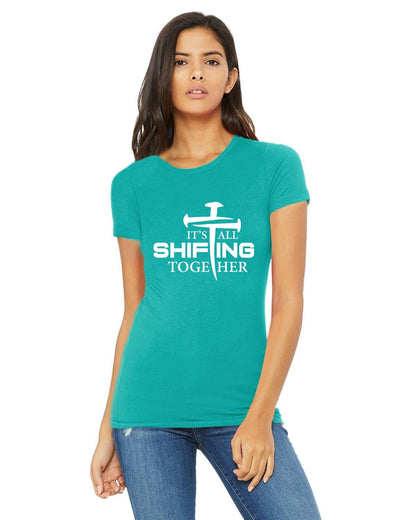 It's All Shifting Together Bella + Canvas Ladies  T-Shirt