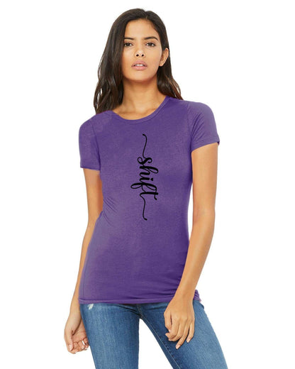 Black print Bella + Canvas Ladies' The Favorite T-Shirt | 6004