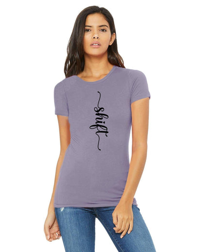 Black print Bella + Canvas Ladies' The Favorite T-Shirt | 6004