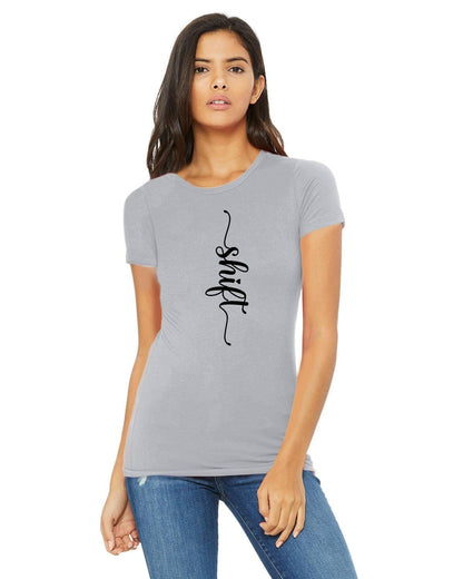 Black print Bella + Canvas Ladies' The Favorite T-Shirt | 6004