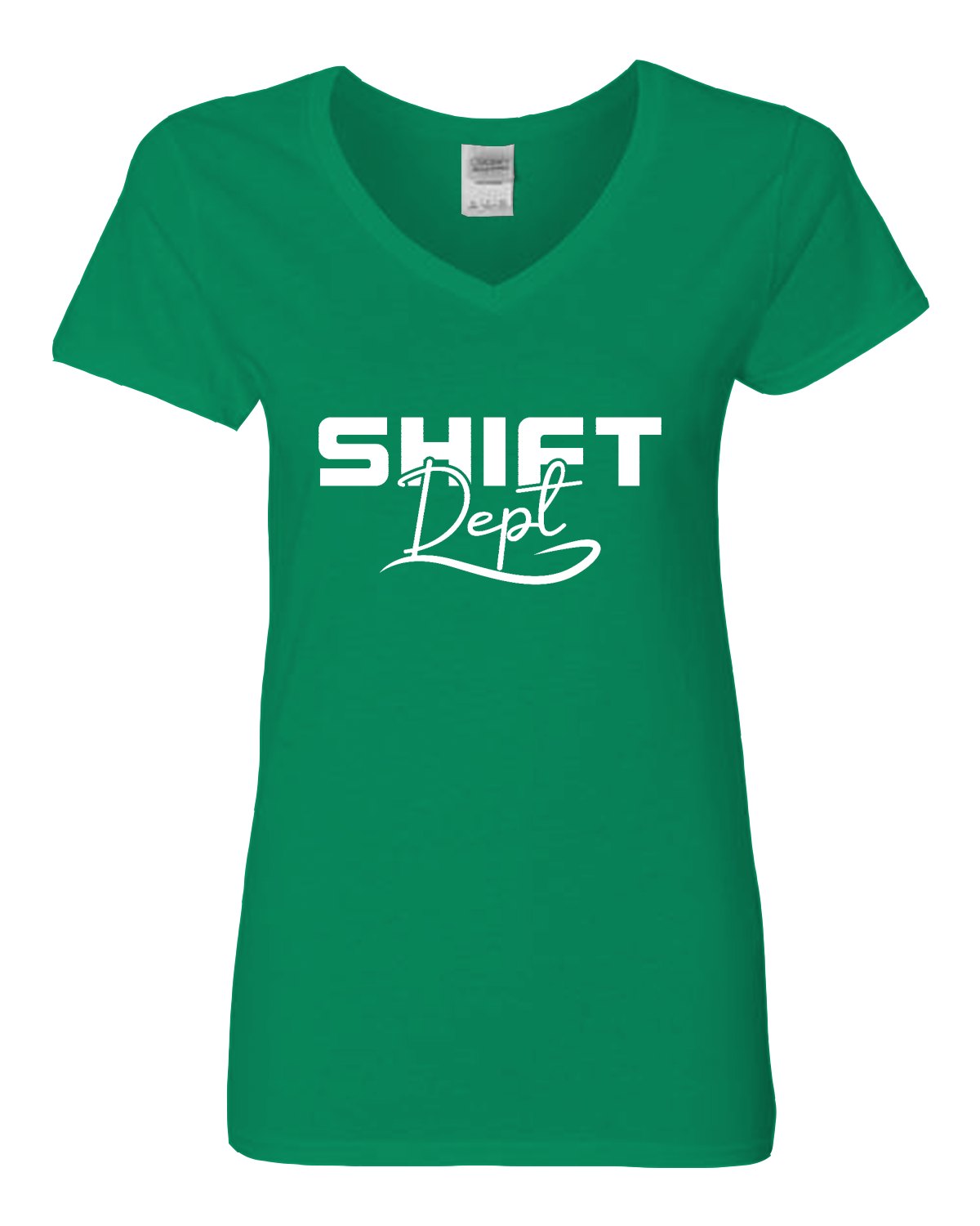 Gildan Heavy Cotton™ Women’s V-Neck T-Shirt | 5V00L