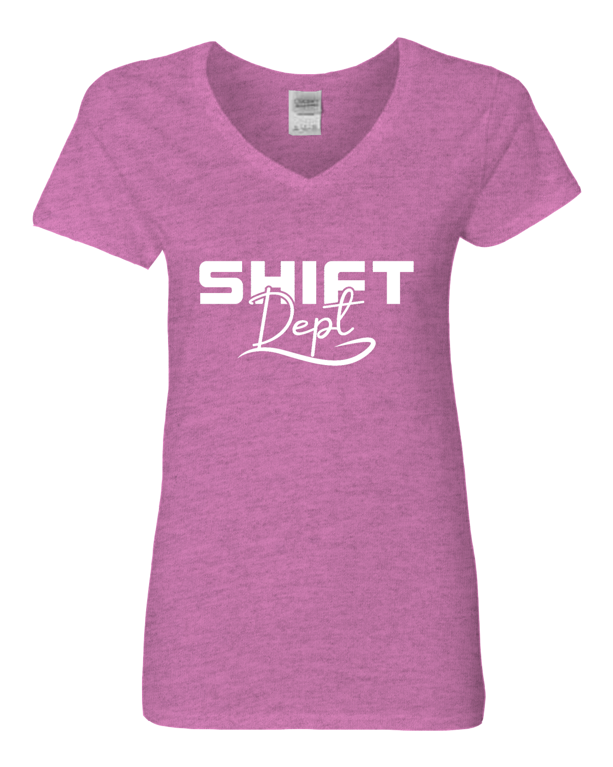 Gildan Heavy Cotton™ Women’s V-Neck T-Shirt | 5V00L