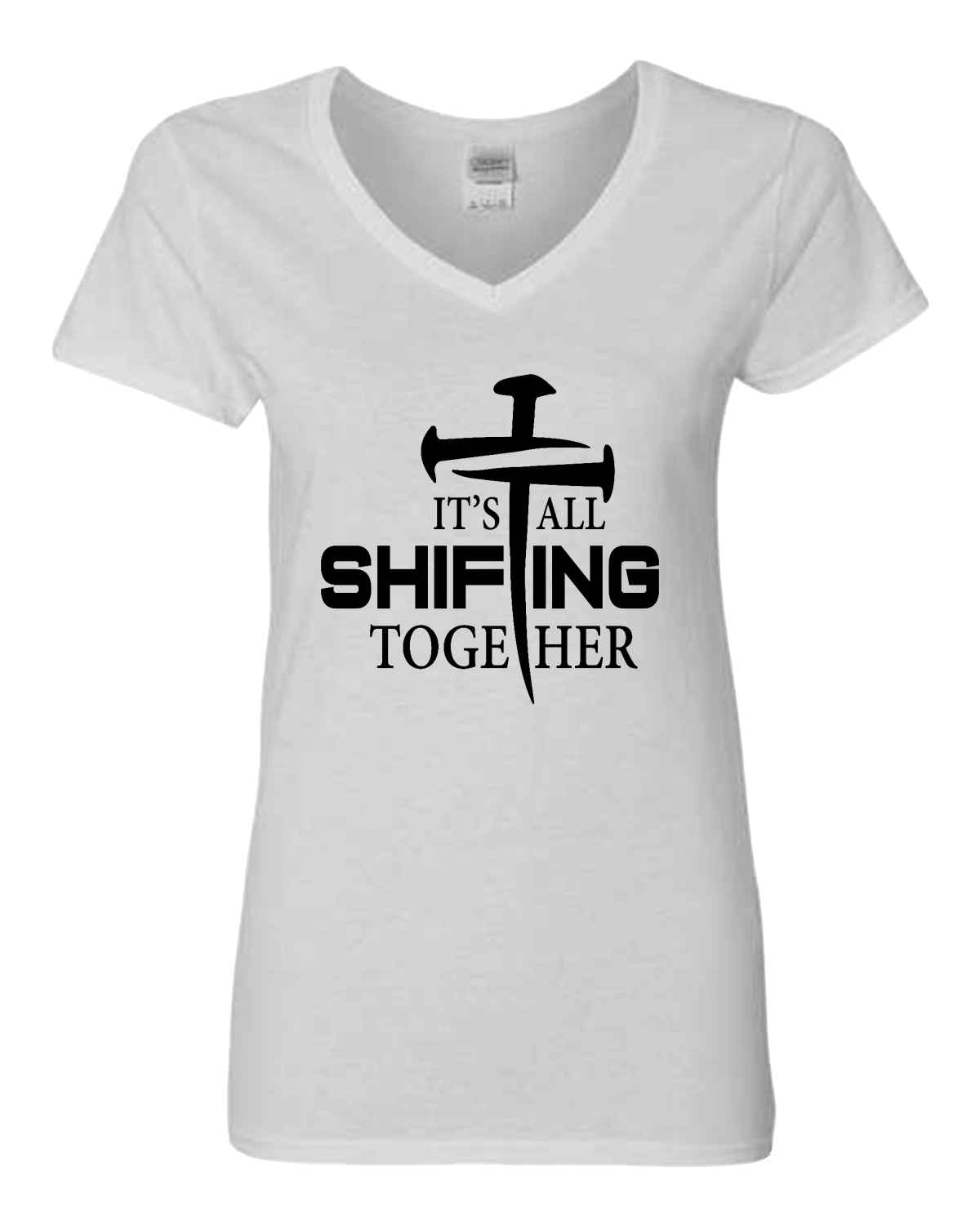 It's All Shifting Together Women’s V-Neck T-Shirt