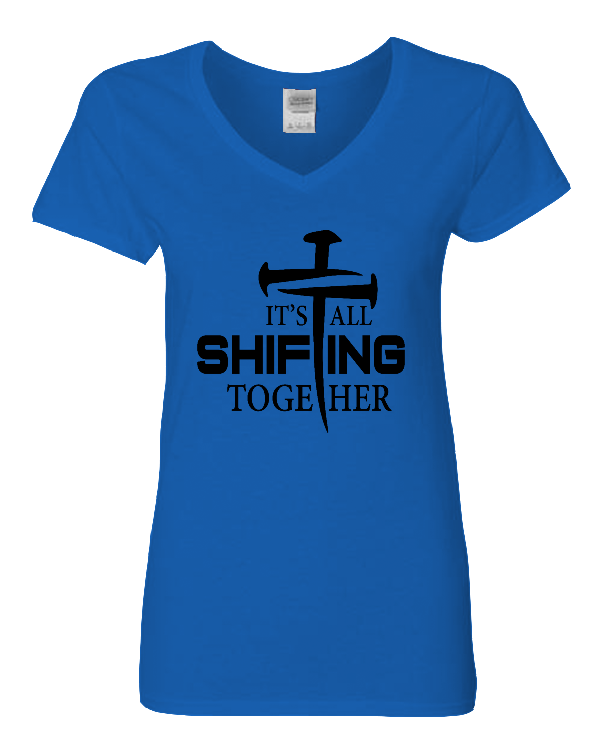 It's All Shifting Together Women’s V-Neck T-Shirt